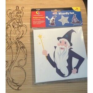 Mystical Magical Wizardly Fun 6" Designer Cut-Outs, 36/Pack Creative Teaching Pr